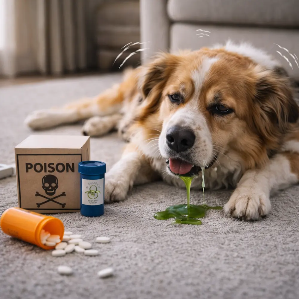 perro intoxicado sintomas que hacer urgente