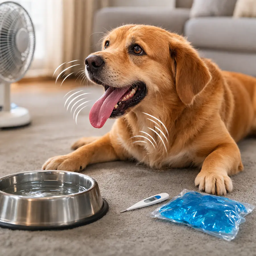 perro respira muy rapido causas y que hacer