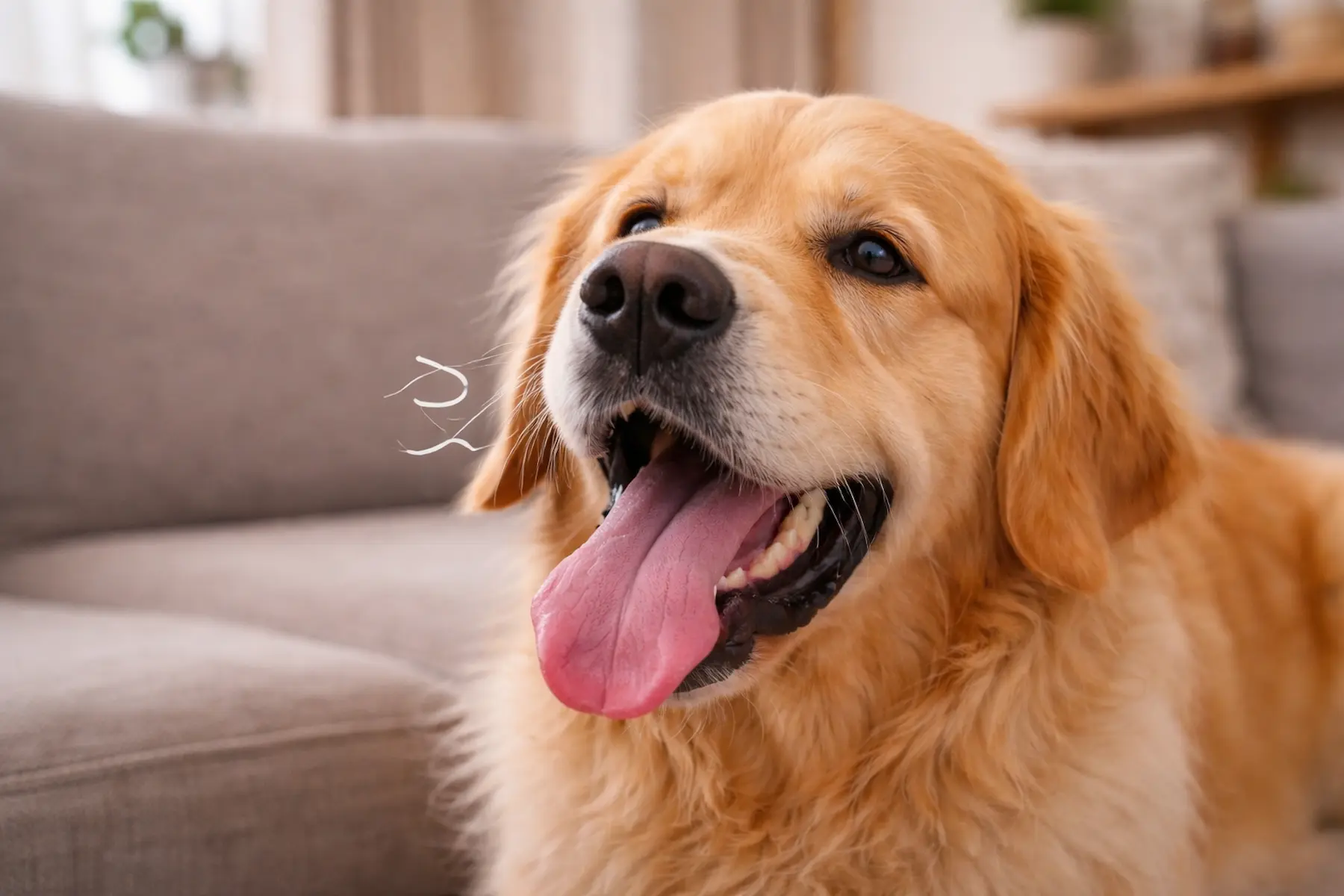 mi perro respira raro sintomas y causas