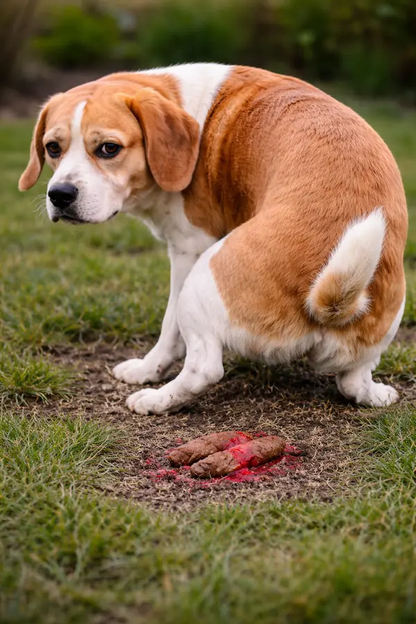 perro con problemas digestivos