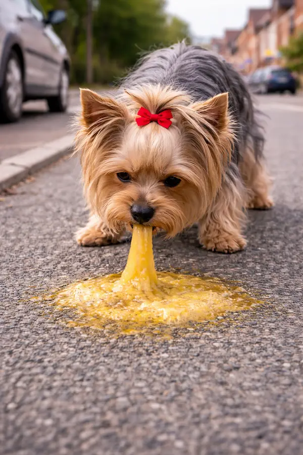 por que mi perro vomita causas y que hacer